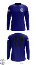 Irving Police K9 Unit 73761105 Long Sleeve Performance Shirt - 1