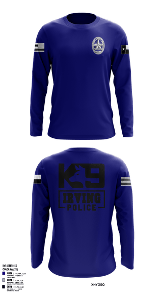 Long Sleeve Performance Shirt, , Police, Teamtime, Team time, sublimation, custom sports apparel, team uniforms, spirit wear, spiritwear, sports uniforms, custom shirts, team store, custom team store, fundraiser sports, apparel fundraiser