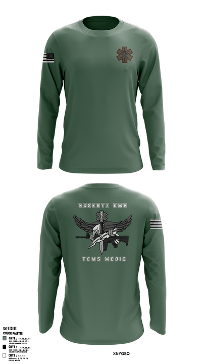 Schertz SWAT 48439829 Long Sleeve Performance Shirt - 3