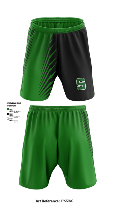 South Hagerstown High School Softball 85387217 Athletic Shorts With Pockets - 1