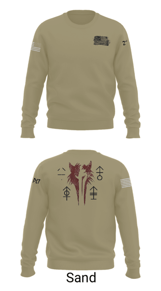 Crew Neck Sweatshirt, , Marines, Teamtime, Team time, sublimation, custom sports apparel, team uniforms, spirit wear, spiritwear, sports uniforms, custom shirts, team store, custom team store, fundraiser sports, apparel fundraiser