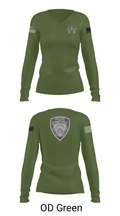 23-18 38846496 Women's Long Sleeve V-neck Shirt - 40