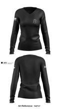 Bravo Bandit 24113810 Women's Long Sleeve V-neck Shirt - 1