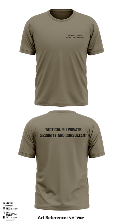 Tactical 9.1 Private Security and Security consultantTactical 9.1 Private Security and Security consultant 13615733 Short Sleeve Performance Shirt - 2