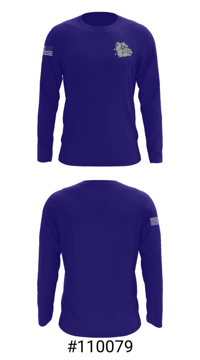 East Junior High School Basketball 51092774 Long Sleeve Performance Shirt - 18
