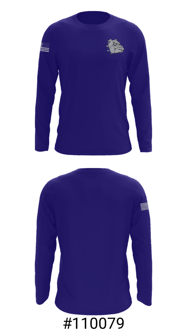 Long Sleeve Performance Shirt, East Junior High School Basketball, Men's Basketball, Teamtime, Team time, sublimation, custom sports apparel, team uniforms, spirit wear, spiritwear, sports uniforms, custom shirts, team store, custom team store, fundraiser sports, apparel fundraiser