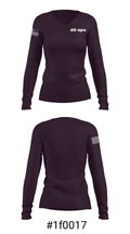 48 aps 32006617 Women's Long Sleeve V-neck Shirt - 37