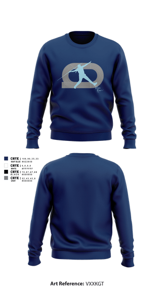 Crew Neck Sweatshirt, Maddie Roberts, , Teamtime, Team time, sublimation, custom sports apparel, team uniforms, spirit wear, spiritwear, sports uniforms, custom shirts, team store, custom team store, fundraiser sports, apparel fundraiser