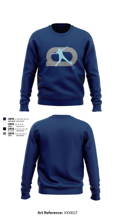 Maddie Roberts PowerNIL 5476937 Crew Neck Sweatshirt - 4