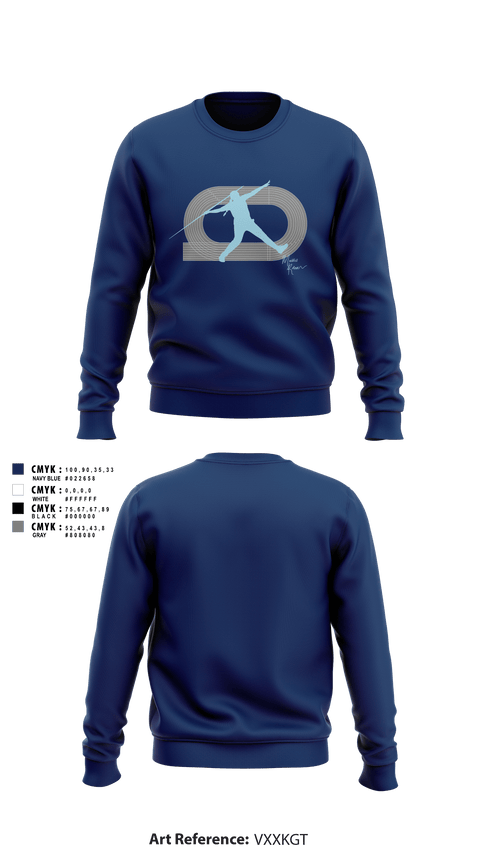Crew Neck Sweatshirt, Maddie Roberts, , Teamtime, Team time, sublimation, custom sports apparel, team uniforms, spirit wear, spiritwear, sports uniforms, custom shirts, team store, custom team store, fundraiser sports, apparel fundraiser