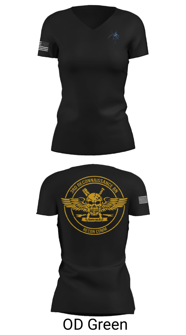 Women's Short Sleeve Vneck Shirt, , Marines, Teamtime, Team time, sublimation, custom sports apparel, team uniforms, spirit wear, spiritwear, sports uniforms, custom shirts, team store, custom team store, fundraiser sports, apparel fundraiser