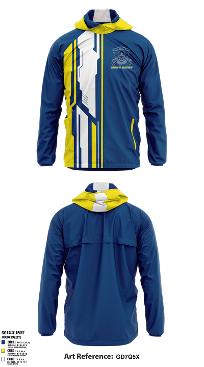 B2 Patriots 10282297 Windbreaker - 1