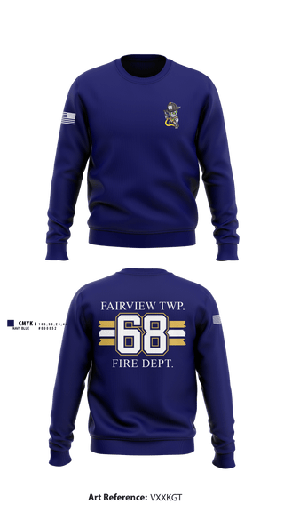 Crew Neck Sweatshirt, , Fire Department, Teamtime, Team time, sublimation, custom sports apparel, team uniforms, spirit wear, spiritwear, sports uniforms, custom shirts, team store, custom team store, fundraiser sports, apparel fundraiser