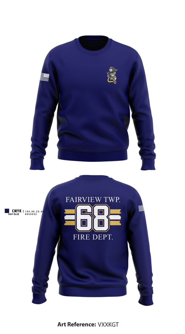 Crew Neck Sweatshirt, , Fire Department, Teamtime, Team time, sublimation, custom sports apparel, team uniforms, spirit wear, spiritwear, sports uniforms, custom shirts, team store, custom team store, fundraiser sports, apparel fundraiser