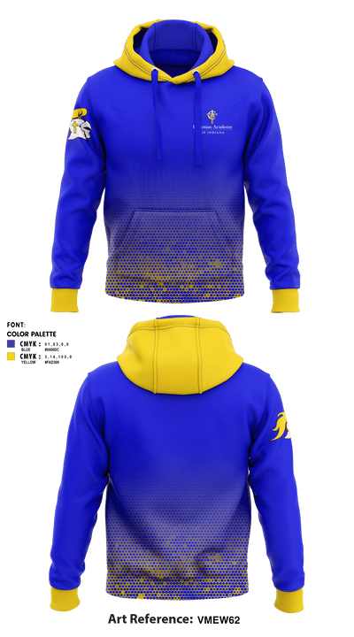 Christian Academy of Indiana 63025914 Hoodie - 1