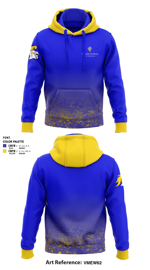 Hoodie, Christian Academy of Indiana, Spirit Store, Teamtime, Team time, sublimation, custom sports apparel, team uniforms, spirit wear, spiritwear, sports uniforms, custom shirts, team store, custom team store, fundraiser sports, apparel fundraiser