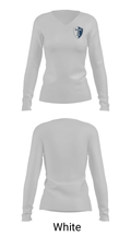 Webster Thomas High School Golf 84985816 Women's Long Sleeve V-neck Shirt - 6