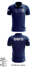 Old Washington Fire Department 44188608 Short Sleeve Performance Polo - 1