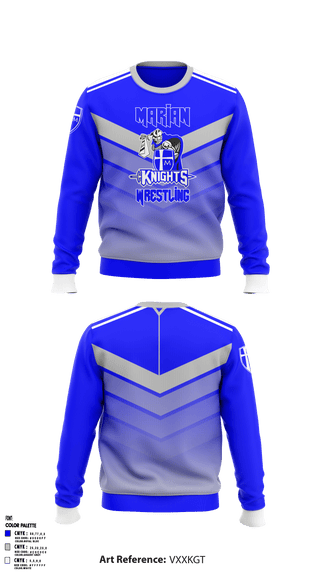 Crew Neck Sweatshirt, Marian High School Wrestling, Wrestling, Teamtime, Team time, sublimation, custom sports apparel, team uniforms, spirit wear, spiritwear, sports uniforms, custom shirts, team store, custom team store, fundraiser sports, apparel fundraiser