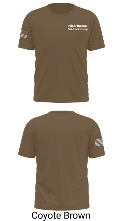 7th Arkansas field artillery 57329090 Short Sleeve Performance Shirt - 31