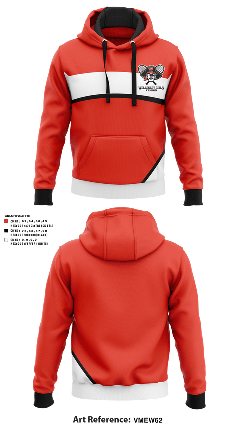 Hoodie, Wellesley High School Girls Tennis, Tennis, Teamtime, Team time, sublimation, custom sports apparel, team uniforms, spirit wear, spiritwear, sports uniforms, custom shirts, team store, custom team store, fundraiser sports, apparel fundraiser