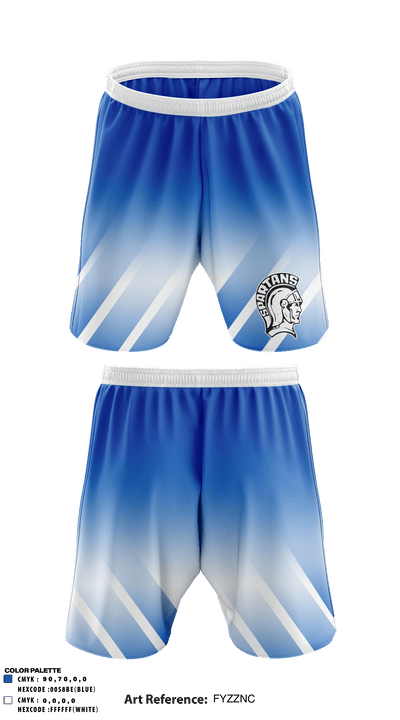 Milford High School Soccer 34079383 Athletic Shorts With Pockets - 1