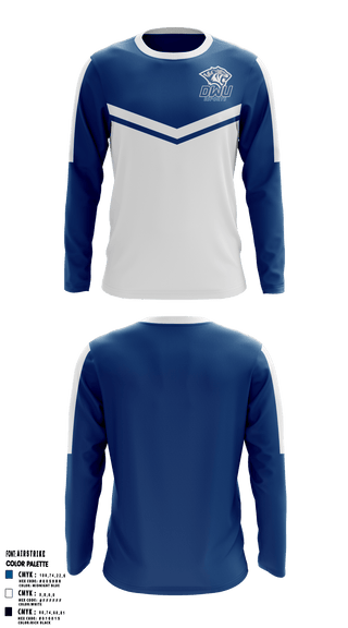Long Sleeve Performance Shirt, DAKOTA WESLEYAN ATHLETICS, Spirit Store, Teamtime, Team time, sublimation, custom sports apparel, team uniforms, spirit wear, spiritwear, sports uniforms, custom shirts, team store, custom team store, fundraiser sports, apparel fundraiser
