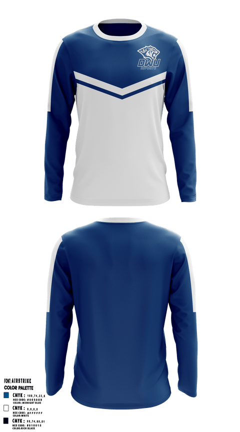 Long Sleeve Performance Shirt, DAKOTA WESLEYAN ATHLETICS, Spirit Store, Teamtime, Team time, sublimation, custom sports apparel, team uniforms, spirit wear, spiritwear, sports uniforms, custom shirts, team store, custom team store, fundraiser sports, apparel fundraiser