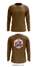 A Co. 2-211th GSAB 21328090 Long Sleeve Performance Shirt - 4
