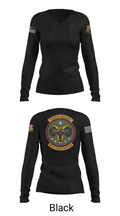 Towson Composite Squadron 17976164 Women's Long Sleeve V-neck Shirt - 39