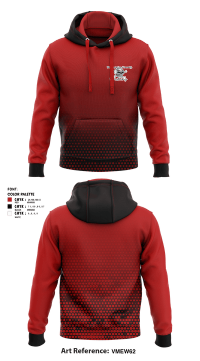 Brazoria County Wrestling 63936891 Hoodie - 1