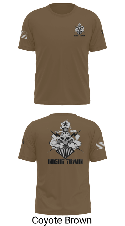 744 Night Train 26449981 Short Sleeve Performance Shirt - 32