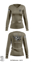 Schertz SWAT 48439829 Women's Long Sleeve V-neck Shirt - 6