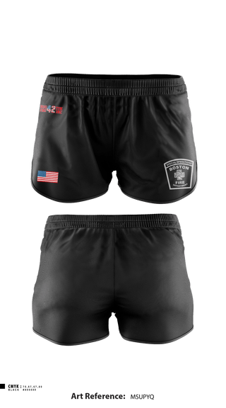 Ranger Panties, Boston Fire Department Engine-42, , Teamtime, Team time, sublimation, custom sports apparel, team uniforms, spirit wear, spiritwear, sports uniforms, custom shirts, team store, custom team store, fundraiser sports, apparel fundraiser