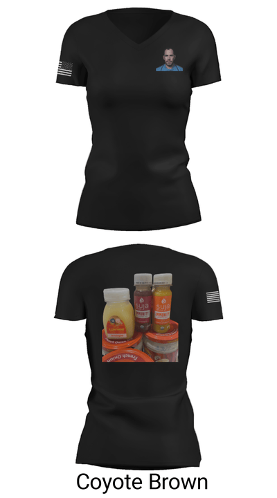 ALPHA BATTERY 2-116 FAR 52826459 Women's Short Sleeve V-neck Shirt - 20