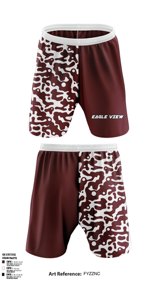 Athletic Shorts With Pockets, Eagle View Elementary School, Spirit Store, Teamtime, Team time, sublimation, custom sports apparel, team uniforms, spirit wear, spiritwear, sports uniforms, custom shirts, team store, custom team store, fundraiser sports, apparel fundraiser