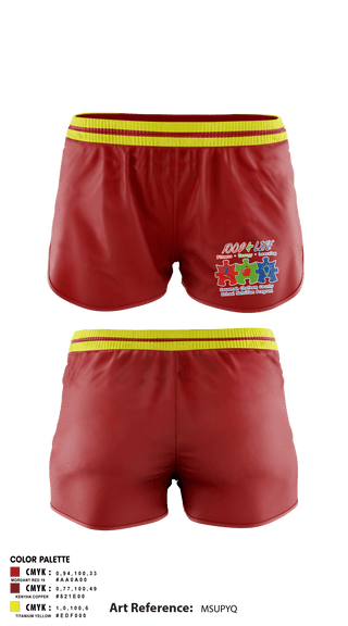 Women's Shorts, Phoenix Steppers, Cheer, Teamtime, Team time, sublimation, custom sports apparel, team uniforms, spirit wear, spiritwear, sports uniforms, custom shirts, team store, custom team store, fundraiser sports, apparel fundraiser