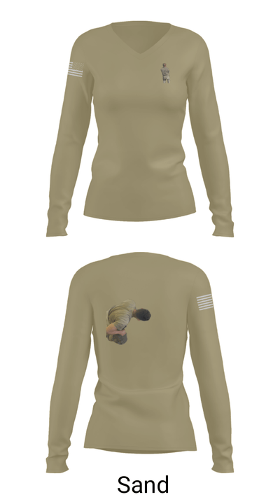1-505 PIR GFSC 97834185 Women's Long Sleeve V-neck Shirt - 42