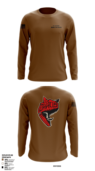 Long Sleeve Performance Shirt, , Army, Teamtime, Team time, sublimation, custom sports apparel, team uniforms, spirit wear, spiritwear, sports uniforms, custom shirts, team store, custom team store, fundraiser sports, apparel fundraiser
