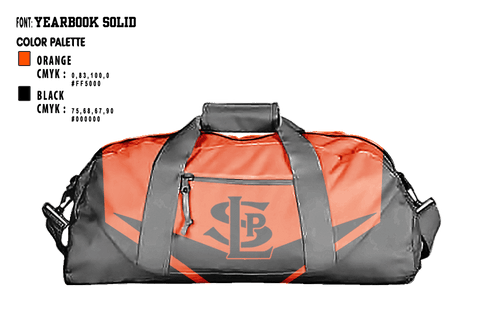 Duffle Bag, Saint Louis Park High School Gymnastics, Spirit Store, Teamtime, Team time, sublimation, custom sports apparel, team uniforms, spirit wear, spiritwear, sports uniforms, custom shirts, team store, custom team store, fundraiser sports, apparel fundraiser