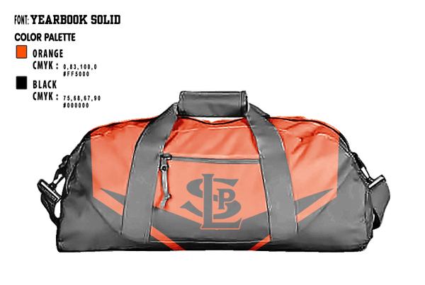 Duffle Bag, Saint Louis Park High School Gymnastics, Spirit Store, Teamtime, Team time, sublimation, custom sports apparel, team uniforms, spirit wear, spiritwear, sports uniforms, custom shirts, team store, custom team store, fundraiser sports, apparel fundraiser