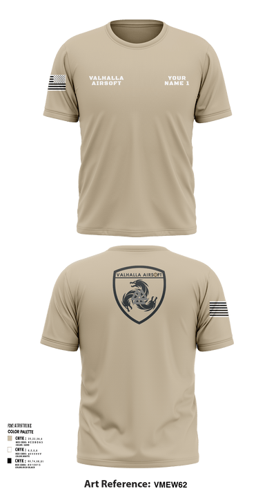 Valhalla Airsoft 98104221 Short Sleeve Performance Shirt - 2