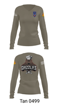 626 Field Feeding Company 43202804 Women's Long Sleeve V-neck Shirt - 40