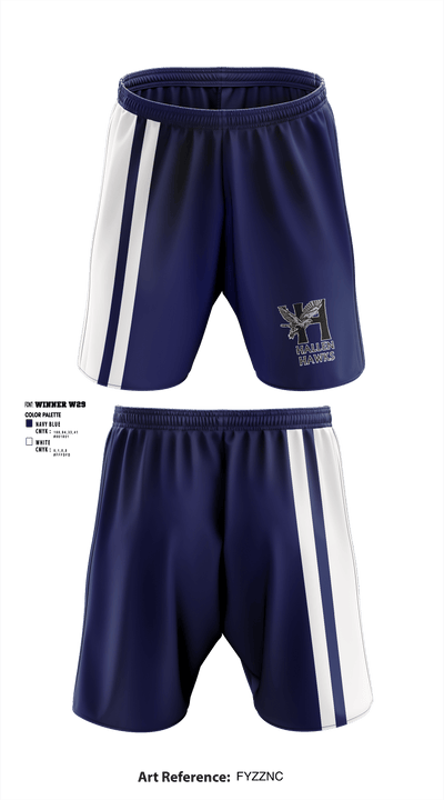 The Hallen School 64711514 Athletic Shorts With Pockets - 1