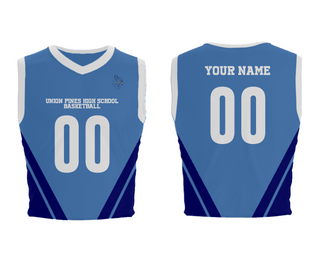 Mens Basketball Jersey, Union Pines High School Basketball, Men's Basketball, Teamtime, Team time, sublimation, custom sports apparel, team uniforms, spirit wear, spiritwear, sports uniforms, custom shirts, team store, custom team store, fundraiser sports, apparel fundraiser