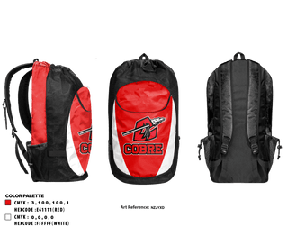 Gear Bag, Cobre High School, Spirit Store, Teamtime, Team time, sublimation, custom sports apparel, team uniforms, spirit wear, spiritwear, sports uniforms, custom shirts, team store, custom team store, fundraiser sports, apparel fundraiser