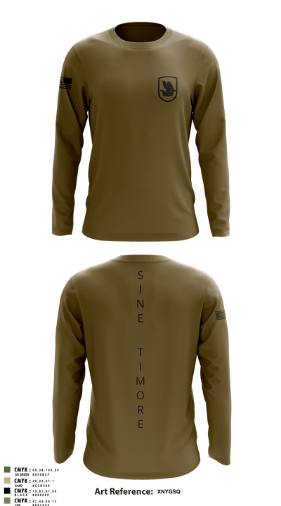 WAARNG MED DET 75803861 Long Sleeve Performance Shirt - 1