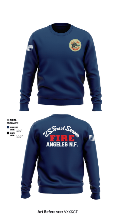 Chilao fire camp 45383717 Crew Neck Sweatshirt - 4