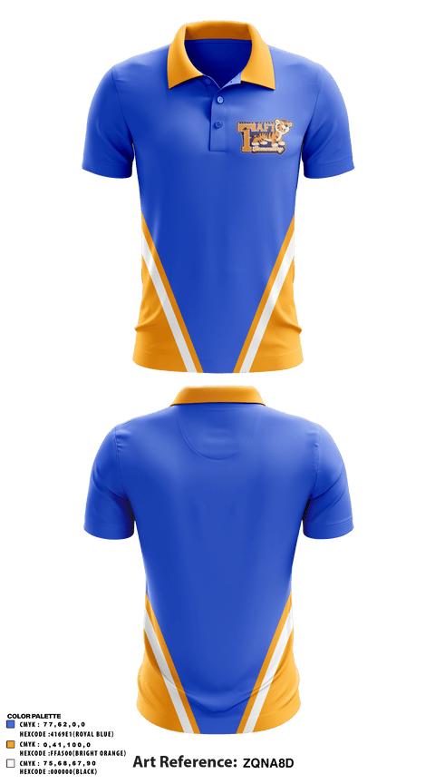 Women's Short Sleeve Performance Polo, William Howard Taft Elementary School, Spirit Store, Teamtime, Team time, sublimation, custom sports apparel, team uniforms, spirit wear, spiritwear, sports uniforms, custom shirts, team store, custom team store, fundraiser sports, apparel fundraiser