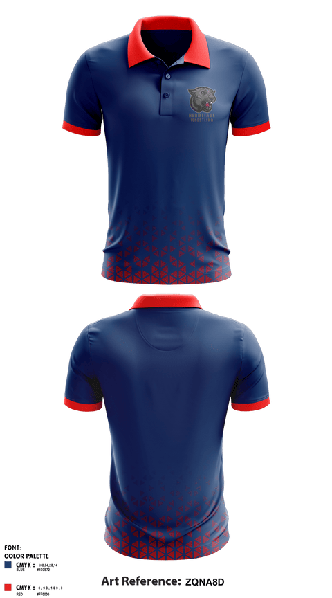Short Sleeve Performance Polo, Hermitage High School Wrestling, Wrestling, Teamtime, Team time, sublimation, custom sports apparel, team uniforms, spirit wear, spiritwear, sports uniforms, custom shirts, team store, custom team store, fundraiser sports, apparel fundraiser
